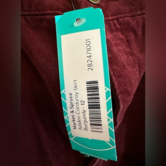 🌟 BRAND NEW 🌟 Stitch Fix Corduroy Skirt! - Picture 6 of 10